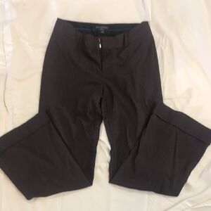 Banana Republic Dark Brown Pinstripe Pants